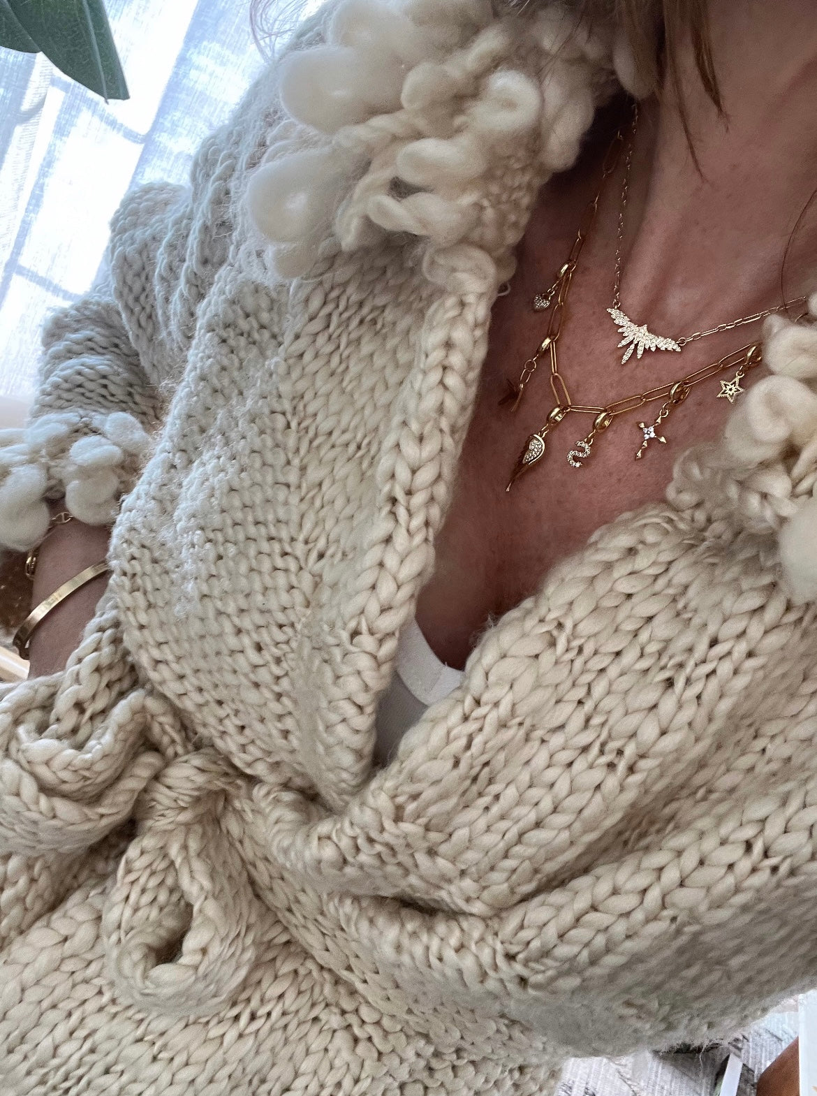 Paperclip Necklace - 18k Gold Plated