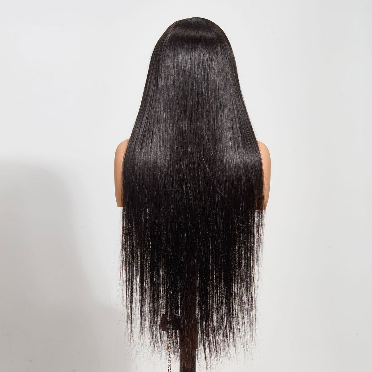 13"x4" Straight 150% Transparent Lace Frontal Wig #1B