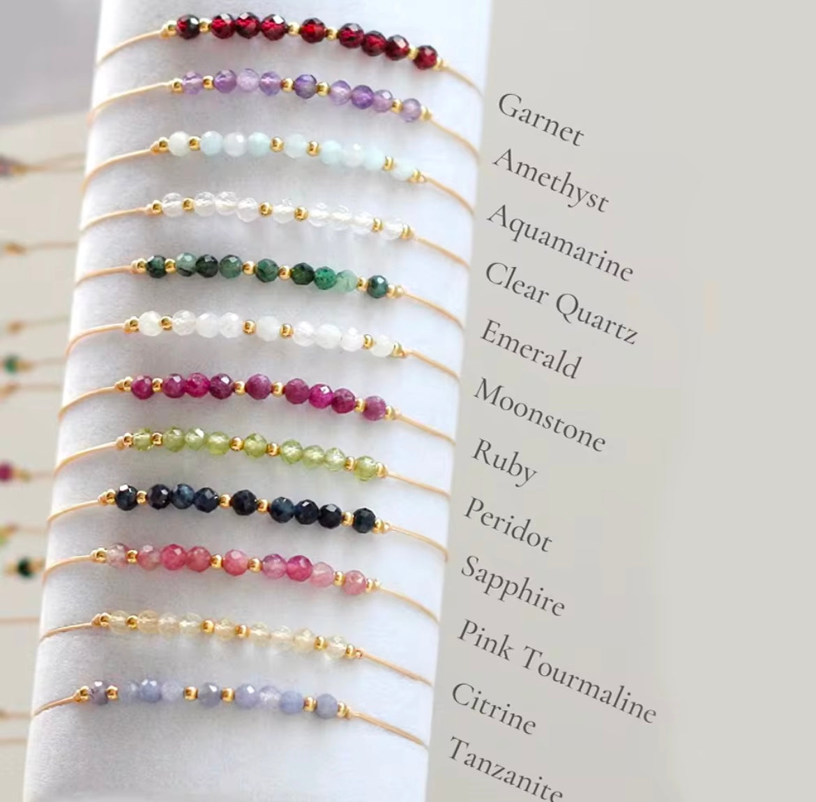 Crystal Birthstone Bracelet *BEST SELLER