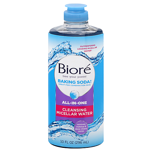 Biore Baking Soda! All-In-One Cleansing Micellar Water 10 Oz