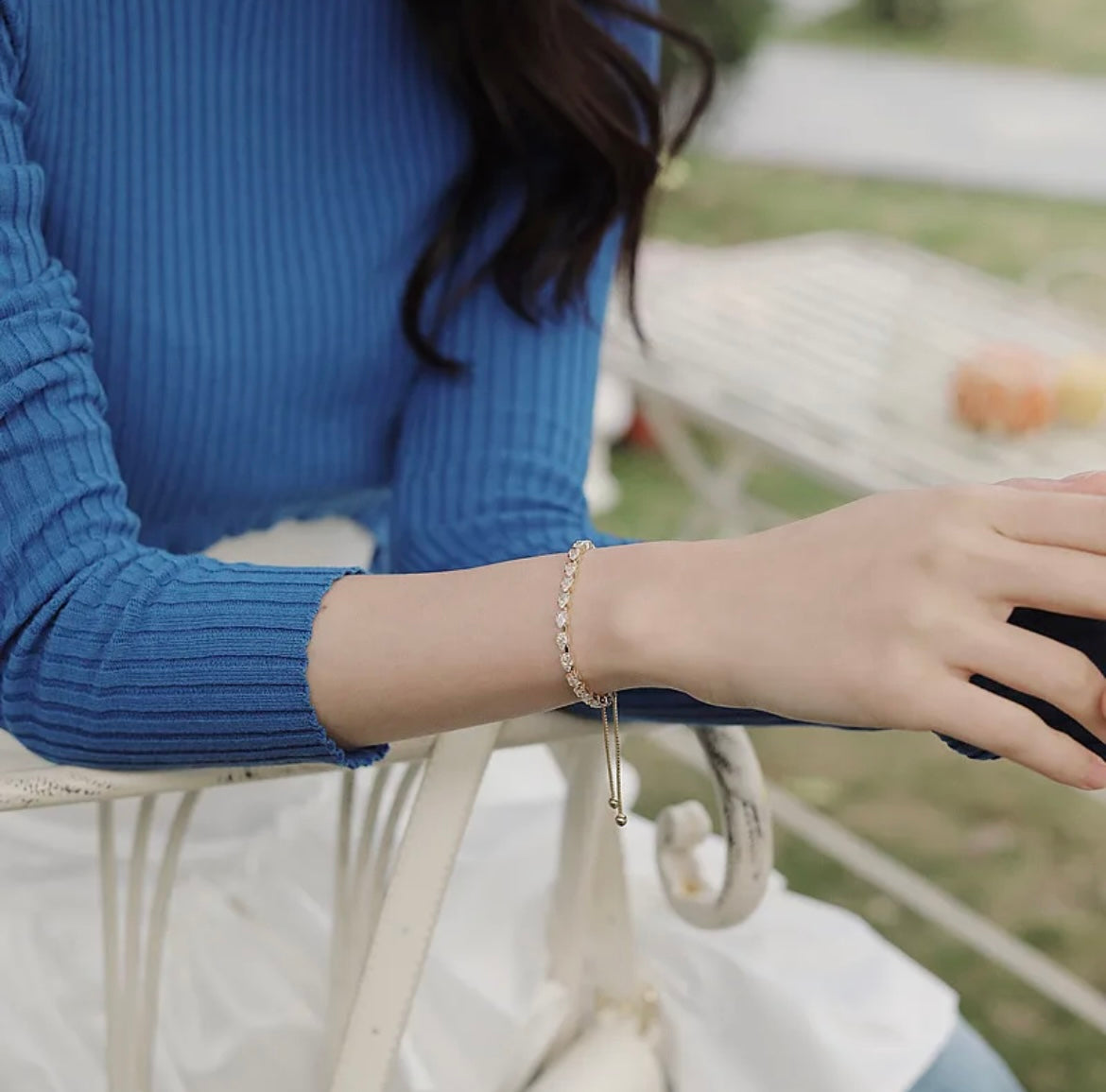 Adjustable Diamond Bracelet
