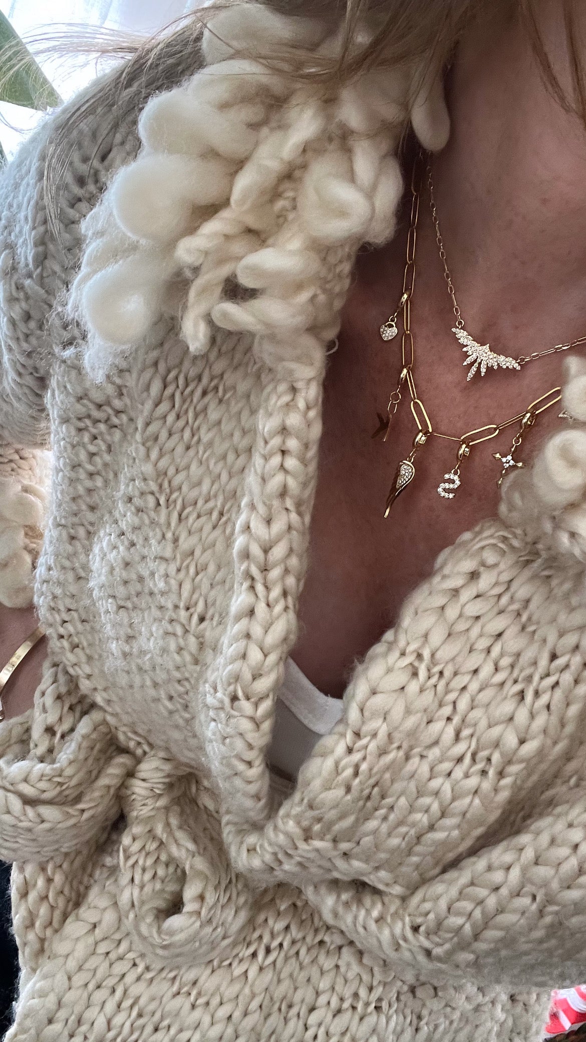 Paperclip Necklace - 18k Gold Plated