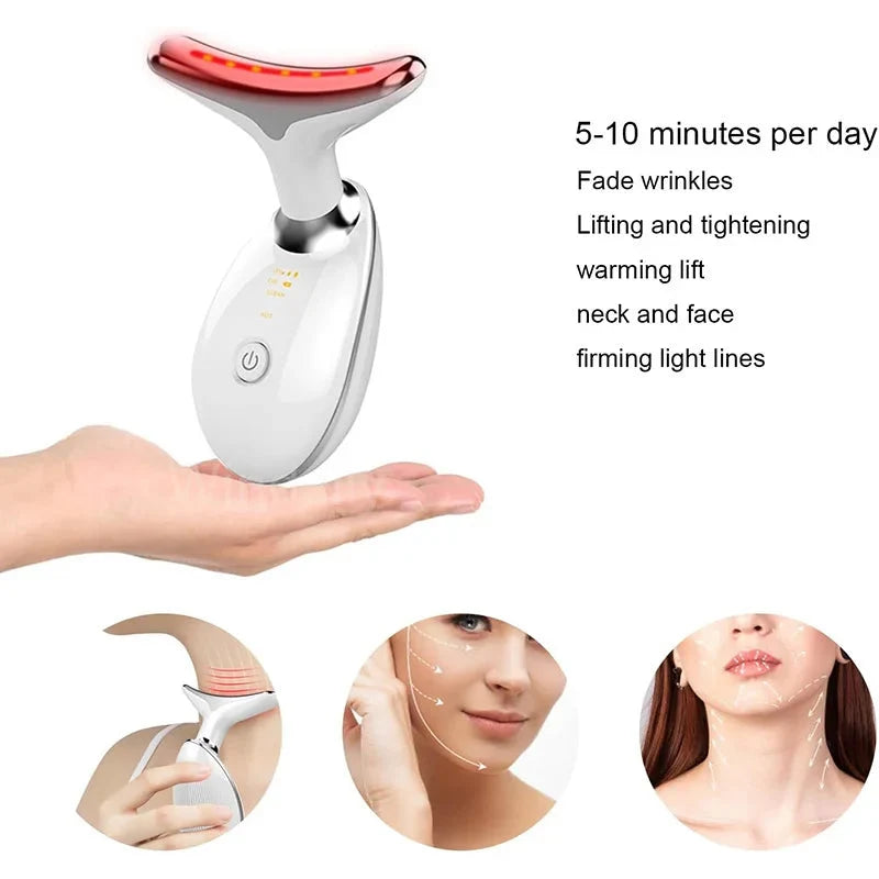 Anti Wrinkle Facial Massager Beauty Device Skin (Colors)