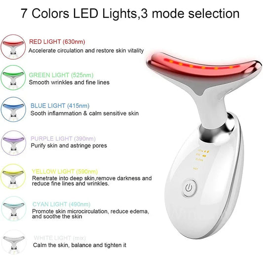 Anti Wrinkle Facial Massager Beauty Device Skin (Colors)