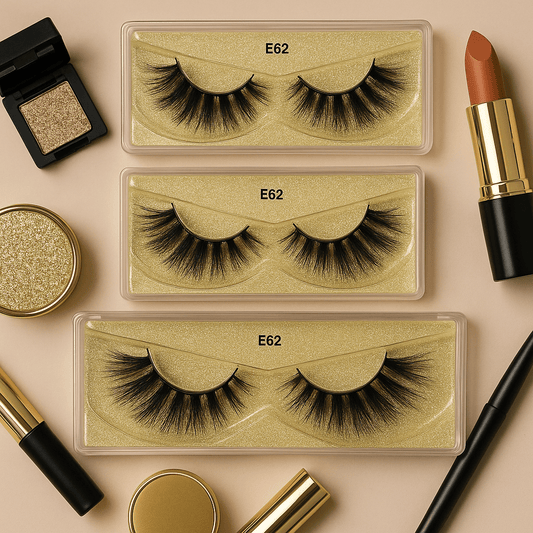 Golden Whisper – E62 Elegant Strip Lash