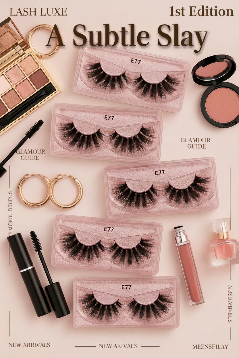 Blush Boss – E77 Luxe Strip Lash