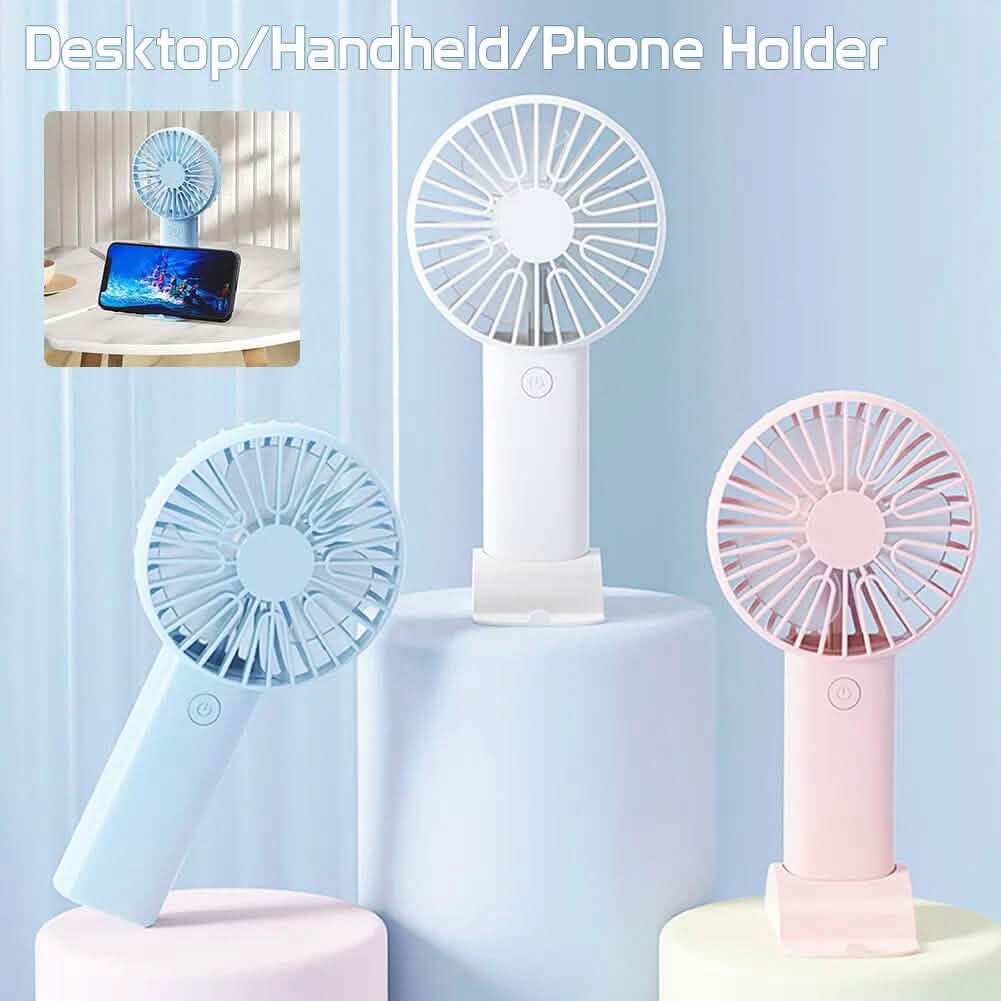 Rechargeable Handheld Mini Fan