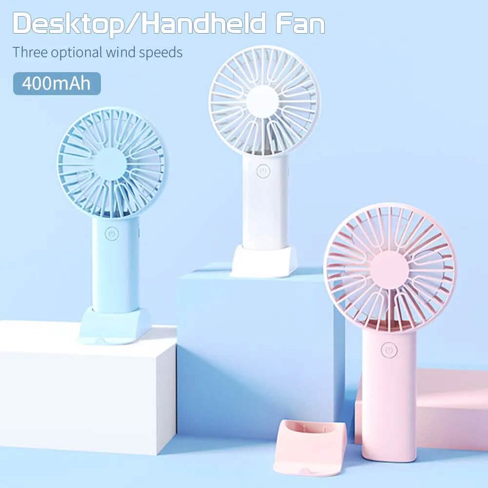 Rechargeable Handheld Mini Fan